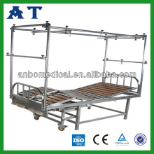 manual lumbar traction bed